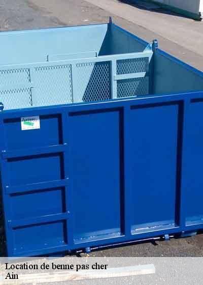 Location de benne pas cher 01 Ain  RJ Benne