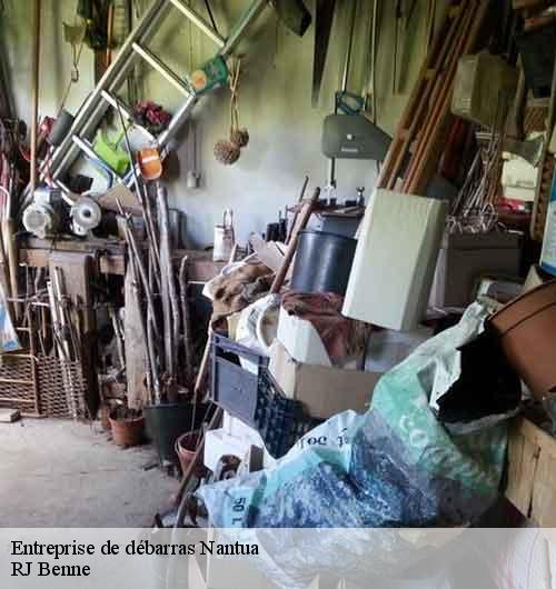 Entreprise de débarras  nantua-01130 RJ Benne