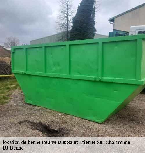 location de benne tout venant  saint-etienne-sur-chalaronne-01140 RJ Benne