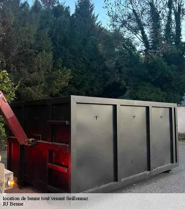 location de benne tout venant seillonnaz-01470 RJ Benne