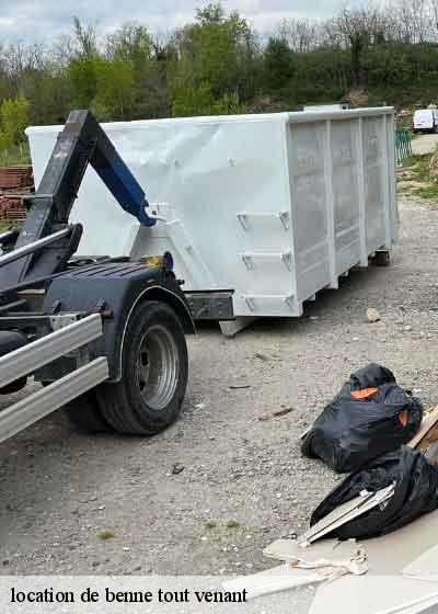 location de benne tout venant  servas-01240 RJ Benne