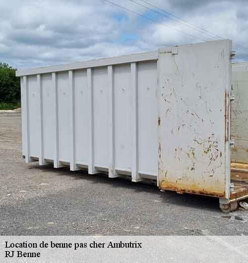 Location de benne pas cher ambutrix-01500 RJ Benne