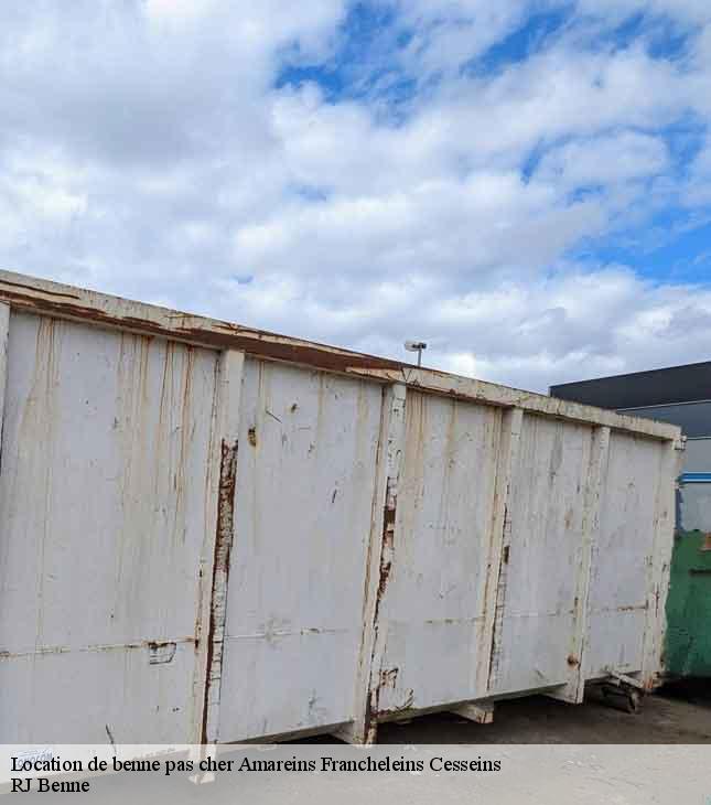 Location de benne pas cher  amareins-francheleins-cesseins-01090 RJ Benne