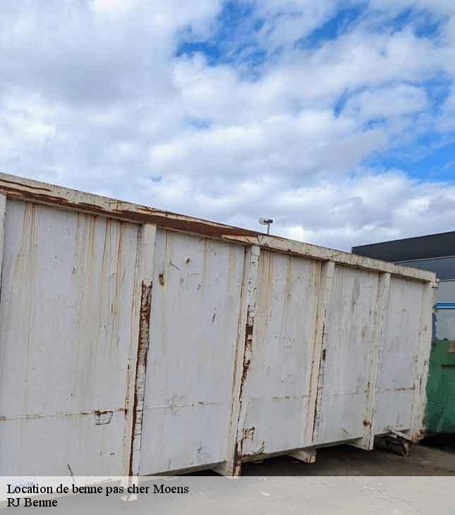 Location de benne pas cher moens-01280 RJ Benne