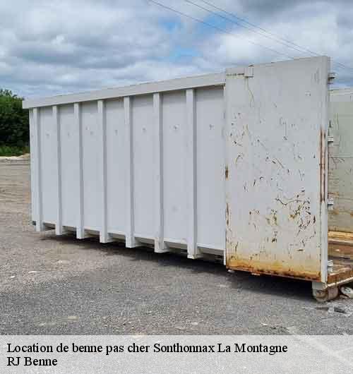 Location de benne pas cher  sonthonnax-la-montagne-01580 RJ Benne